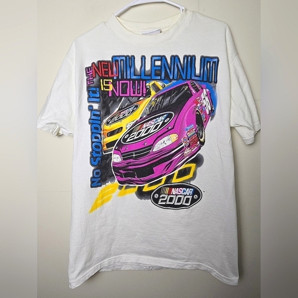 Vintage Y2K 2000 Competitors View Nascar Winston Cup Schedule Graphic, Large - Picture 1 of 3